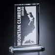 Crosby Rectangle Crystal Award