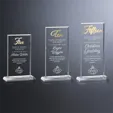Crosby Rectangle Crystal Years of Service Award — view 10