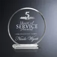 Crosby Circle Crystal Years of Service Award — view 4