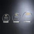 Crosby Circle Crystal Years of Service Award — view 8