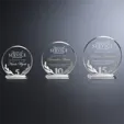 Crosby Circle Crystal Years of Service Award — view 12