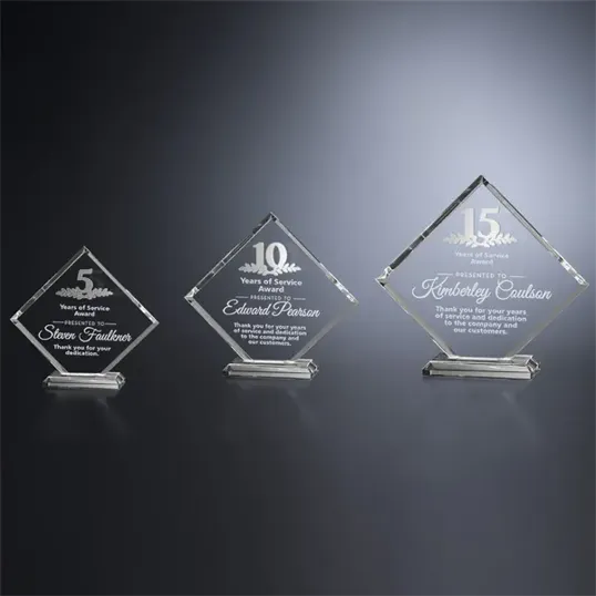 Crosby Square Crystal Years of Service Award — view 6