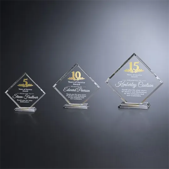 Crosby Square Crystal Years of Service Award — view 7