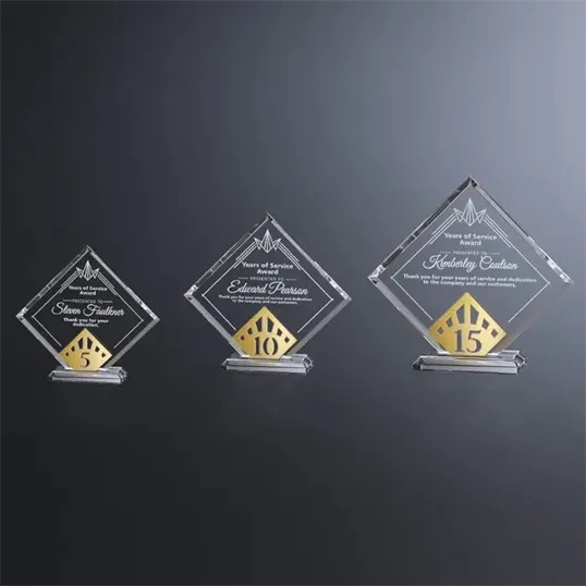 Crosby Square Crystal Years of Service Award — view 9