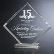 Crosby Square Crystal Years of Service Award — view 3