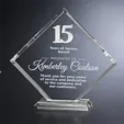 Crosby Square Crystal Years of Service Award — view 5