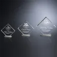 Crosby Square Crystal Years of Service Award — view 6