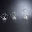 Crosby Square Crystal Years of Service Award — view 8