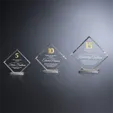 Crosby Square Crystal Years of Service Award — view 11