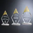 Crosby Diamond Years of Service Crystal Award — view 7