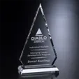 Crosby Chateau Crystal Pentagonal Award