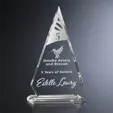 Crosby Chateau Years of Service Crystal Award
