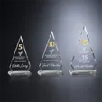 Crosby Chateau Years of Service Crystal Award — view 6