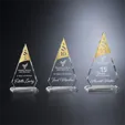 Crosby Chateau Years of Service Crystal Award — view 8