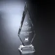 Solitaire Optical Crystal Award — view 2