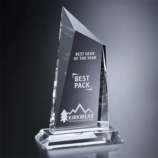 Cathedral Peak Crystal Award — view 2