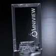 Optical Crystal Tablet Holder and Stand — view 2