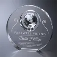 Elite Global 7" Optical Crystal Award