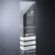 Guthrie Award, White and Optical Crystal