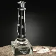 Spirit Rock Lighthouse Crystal Award