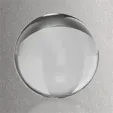 Abbott Award Optical Crystal 8-1/2" — view 4