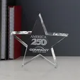 Tapered Star Optical Crystal Award — view 2