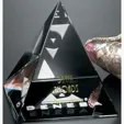 Pyramid Award 33/4 Optical Crystal