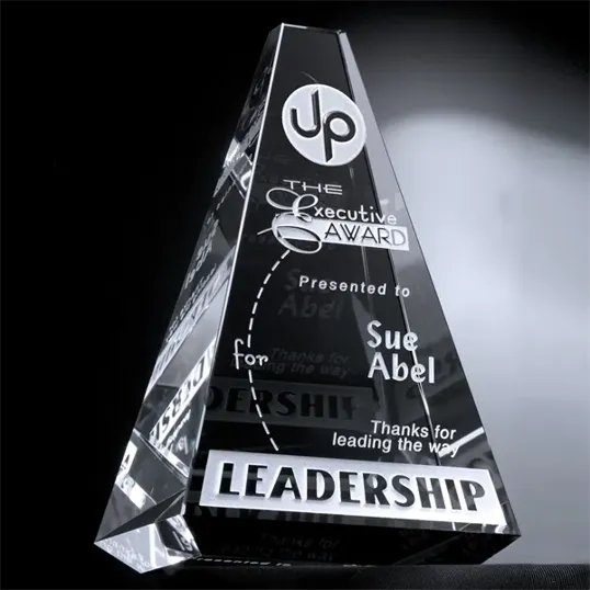 Vantage Peak Optical Crystal Award — view 2