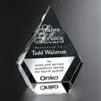 Coventry Diamond Optical Crystal Award — view 2