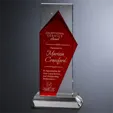 Nebula Optical Crystal Award, 9-1/2"
