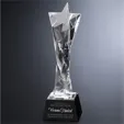 Twisted Star Crystal Award, 11 Inch — view 3