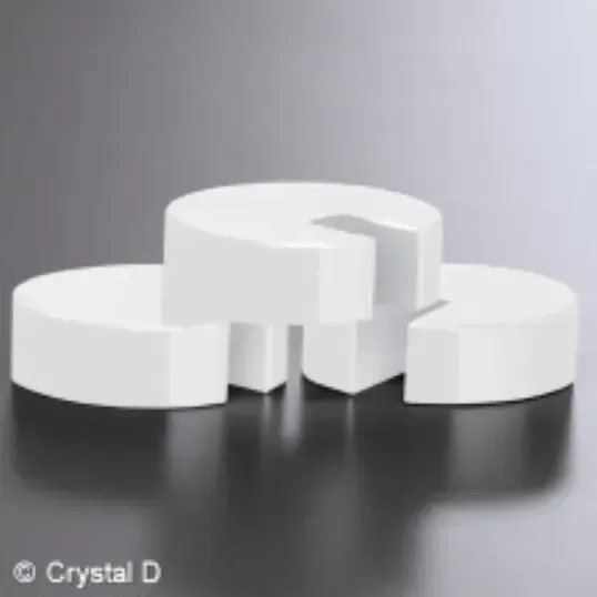 Goal-Setter Crystal Paperweight Block — view 5