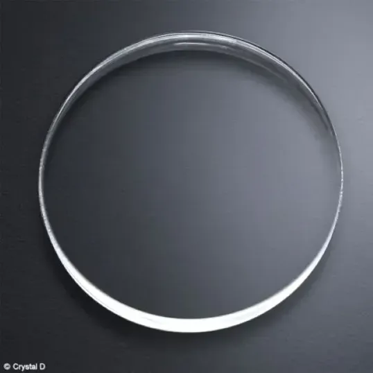 Goal-Setter Disc Clear Crystal Award