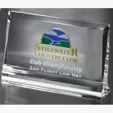 Hobart Optical Crystal Award, 6" W