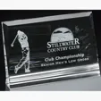 Hobart Optical Crystal Award, 6" W — view 2