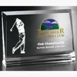 Hobart Optical Crystal Award, 6" W — view 3