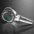 Riesling Wine Stopper in Optical Crystal — view 2
