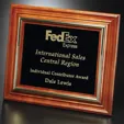 Americana Plaque with Black Glass, 14 x 11 3/4
