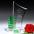 Creston Goal-Setter Optical Crystal Award — view 2