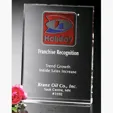 Vertical Wedge Optical Crystal Award — view 3