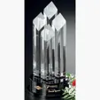 Diamond Tiara Crystal Award, 15"