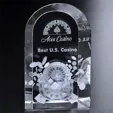 Loudoun Arch Optical Crystal Award — view 2