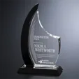 Oxford Black and Optical Crystal Award — view 2