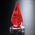 Intrigue Hand-Blown Art Glass Award — view 2