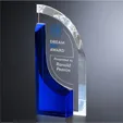 Phantom Award in Blue and Optical Crystal — view 2