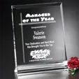 Ventura Optical Crystal Award, Rectangle — view 3