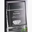 Ventura Optical Crystal Award, Rectangle — view 2