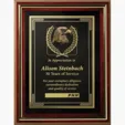 Americana Cherry Wood Shadow Box with Glass — view 3