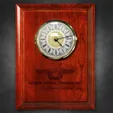 Americana Cherrywood Wall Clock, 9" x 12"