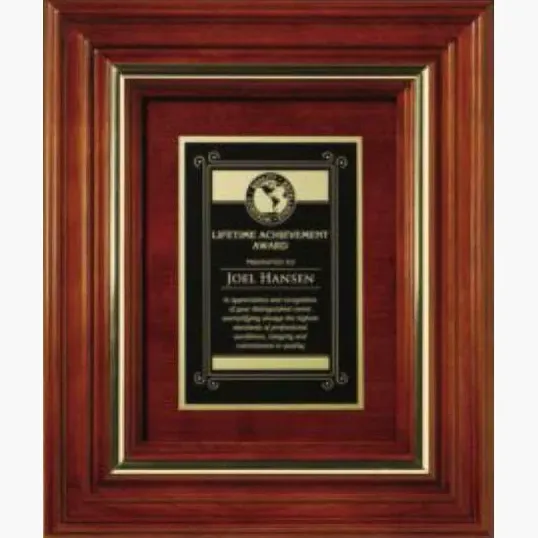 Americana Plaque with Wood Insert — view 2
